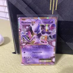 Mewtwo EX Holo Ultra RARE Pokemon XY Evolutions Card 52/108 - Image 1