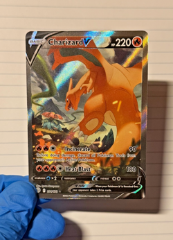 Charizard V Alternate Art #154/172 - Brilliant Stars - Near Mint (NM) - Pokemon - Image 1