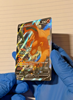 Charizard V Alternate Art #154/172 - Brilliant Stars - Near Mint (NM) - Pokemon - Image 3