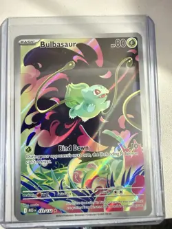 BULBASAUR - #133/132 NM - ILLUSTRATION RARE - MEGA EVOLUTIONS - POKEMON ENG - Image 1