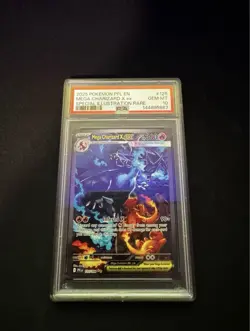 Pokemon Mega Charizard X ex 125/094 Phantasmal Flames Holo PSA 10 - Image 1