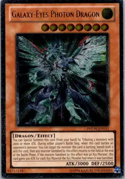 Yugioh Galaxy-Eyes Photon Dragon PHSW-EN011 Ultimate Rare NM - Image 1