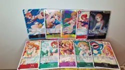 ONE PIECE TCG - Nami - Set of 10 Cards - Japanese Ver. - Image 1