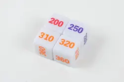 TOYGER Damage Dice Expansion Set for Pokemon Card Game - 4 Resin Dice - Image 1