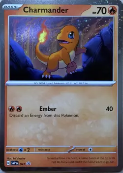Charmander - (Cosmos Holo) Holo Promo SV: Scarlet & Violet Promo Cards 047 NM - Image 1