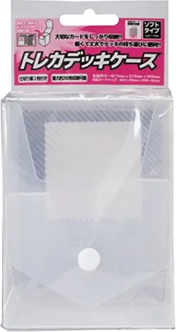 Trading Card Deck Case Soft Type (Clear) - Image 1