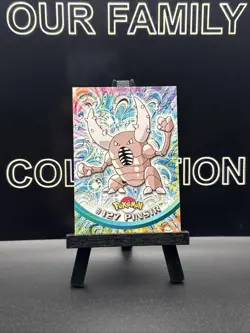 Pinsir #127 1998 Topps Pokemon TV Animation Edition Blue Logo Pokemon Card - Image 1