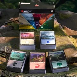 Magic: The Gathering 2025 Land Station (400 Basic Land Cards) - Image 3