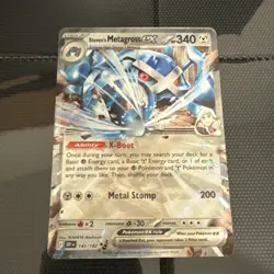 Steven's Metagross ex 145/182 - Destined Rivals - Double Rare - Pokemon Card - Image 1
