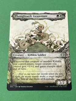 Thoughtweft Lieutenant (Showcase) Lorwyn Eclipsed Regular - Image 1