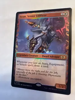 MTG - Sram, Senior Edificer - MUL - Foil - Rare - NM - Magic the Gathering - Image 1