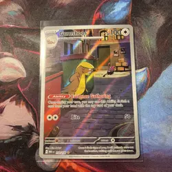 Pokemon Gumshoos TCG Illustration Rare Mega Evolution Card 153/132 - Image 1