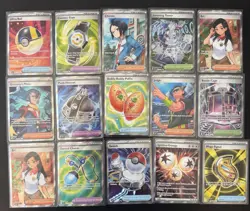 Pokemon TCG Full Art Trainer Lot Of 15 Cards All NM/M - Image 1