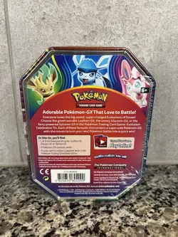 Pokemon 2018 Evolution Celebration Tin Sylveon GX Sealed - Image 2