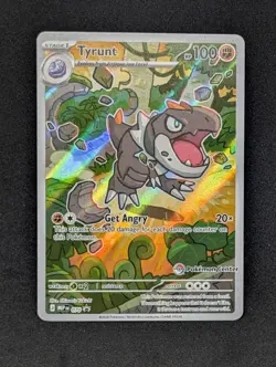 Pokemon TCG - Tyrunt Pokemon Center Stamp Promo MEP 070 Perfect Order - Image 1