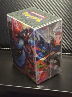 Pokemon TCG Mega Charizard X Deck Box Storage Box Mega Charizard UPC Deck Box - Image 2