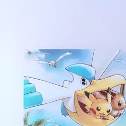 Pelipper Pikachu Eevee Clear Card Pokemon Center Tokyo Limited Edition Japan F/S - Image 3