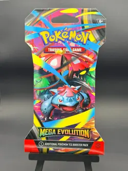 Pokemon Mega Evolution Sleeved Booster New and Sealed - Image 1