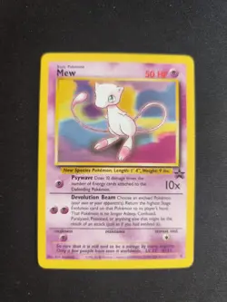 Carta Pokemon PSA MEW #8 PROMO ENG MINT BGS Set Wizard Black Star Promo 1999 Old - Image 1