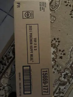 Pokemon Mcdonalds 25th Anniversary Sealed Booster Case - 150 Packs Toy 2&3 (FR) - Image 1