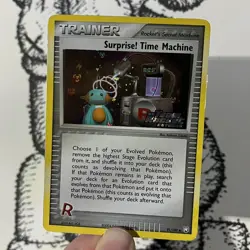 Pokemon Surprise! Time Machine 91/109 - Ex Team Rocket Returns Reverse Holo LP - Image 1