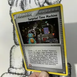 Pokemon Surprise! Time Machine 91/109 - Ex Team Rocket Returns Reverse Holo LP - Image 3