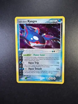 2004 Pokemon Team Aqua's Kyogre 3/95 Holo - Image 1
