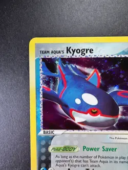 2004 Pokemon Team Aqua's Kyogre 3/95 Holo - Image 2