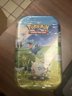 Pokemon Ascended Heroes Mini Tin Togepi And Totodile - Image 1