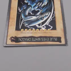 Yu-Gi-Oh BANDAI Blue Eyes White Dragon Super Rare 1998 #118 EX English t790 - Image 3