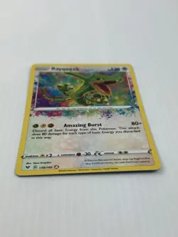 2020 Pokemon TCG Rayquaza 138/185 Amazing Rare Vivid Voltage NM - Image 4