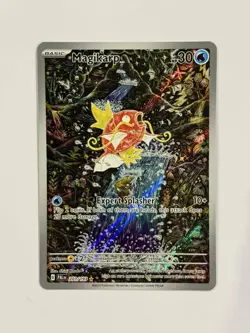 Pokemon TCG Magikarp Scarlet & Violet - Paldea Evolved 203/193 Holo Illustration - Image 1