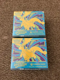 2x Pokemon TCG - Ascended Heroes Pokemon Center ETB Elite Trainer Box Sealed - Image 1