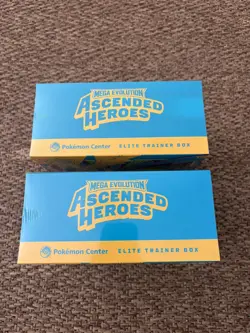 2x Pokemon TCG - Ascended Heroes Pokemon Center ETB Elite Trainer Box Sealed - Image 3