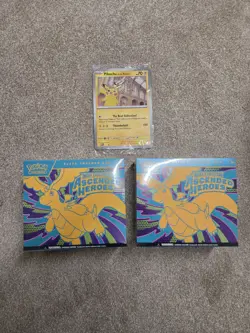 2x Pokemon Ascended Heroes Etb With Pikachu Promo Sealed - Image 1