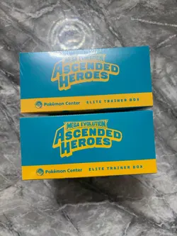 2x Pokemon TCG Ascended Heroes Pokemon Center ETB Elite Trainer Box New Sealed ✅ - Image 5