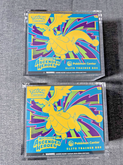 Pokemon Ascended Heroes - 2x Pokemon Center ETB with Magnetic Acrylic Case - Image 1