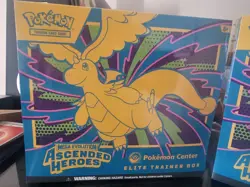 2x Pokemon TCG: Mega Evolution - Ascended Heroes POKEMON CENTER ETB - Image 3
