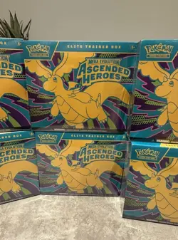 Pokemon TCG Mega Evolution ETB Elite Box ASCENDED HEROES 2X fast delivery ✅🚚 - Image 1