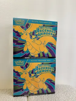 2x Pokemon Ascended Heroes ETB In Hand - Image 1