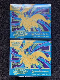 🔥 2x Pokemon Center Ascended Heroes ETB – Sealed & In Hand - Image 1
