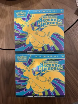 2x Sealed Pokemon TCG Ascended Heroes Elite Trainer Box ETB 🪽 - Image 1