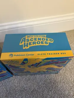 2x Pokemon TCG Ascended Heroes Pokemon Center Elite Trainer Box ETB - Sealed - Image 3