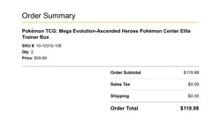 PRESALE CONFIRMED 2X Pokemon Ascended Heroes Pokemon Center Exclusive ETB - Image 2