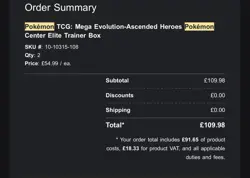2X Pokemon TCG: Ascended Heroes Pokemon Center Elite Trainer Box ETB - PRESALE - Image 3