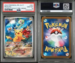 PSA 10 Pikachu 001/SV-P Pokemon SV Promo Japanese Pokemon Card 2022 - Image 5