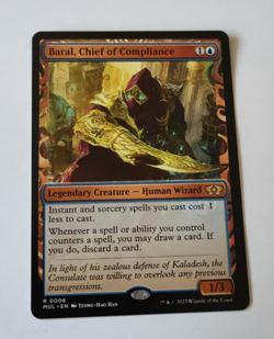 MtG Baral, Chief of Compliance (MUL-0008) Rare Showcase English MINT - Image 1