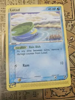 Pokemon 66/100 Lotad - EX Sandstorm - Englisch - Image 1