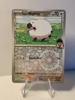 Hop's Wooloo 135/159 Sv09: Journey Together Reverse Holo Pokemon TCG NM - Image 1