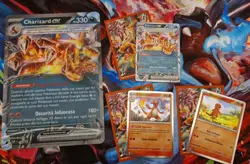 Set Carte Pokemon 🇮🇹 Collezione CHARIZARD EX TERACRISTAL - Image 1